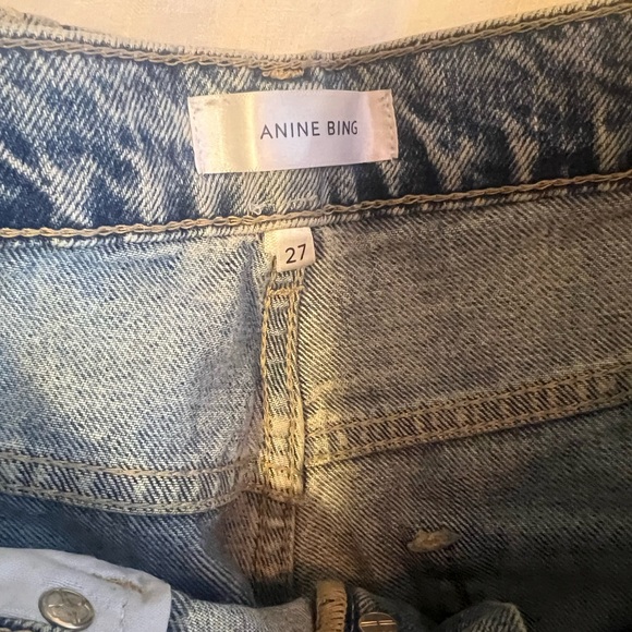 Anine Bing Sonya Light Blue Jeans Size 26 - Picture 2 of 3
